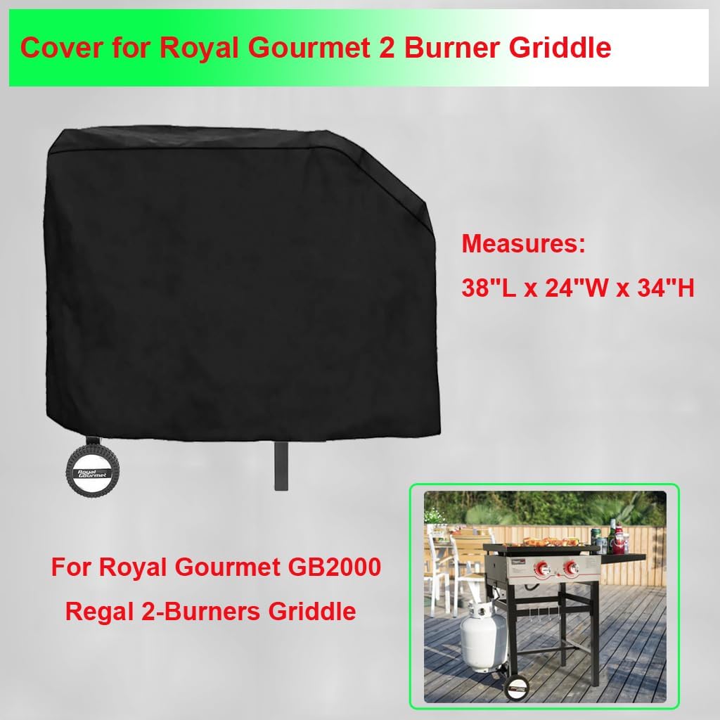 Cubierta parrilla Royal Gourmet 38pulg 600D impermeable