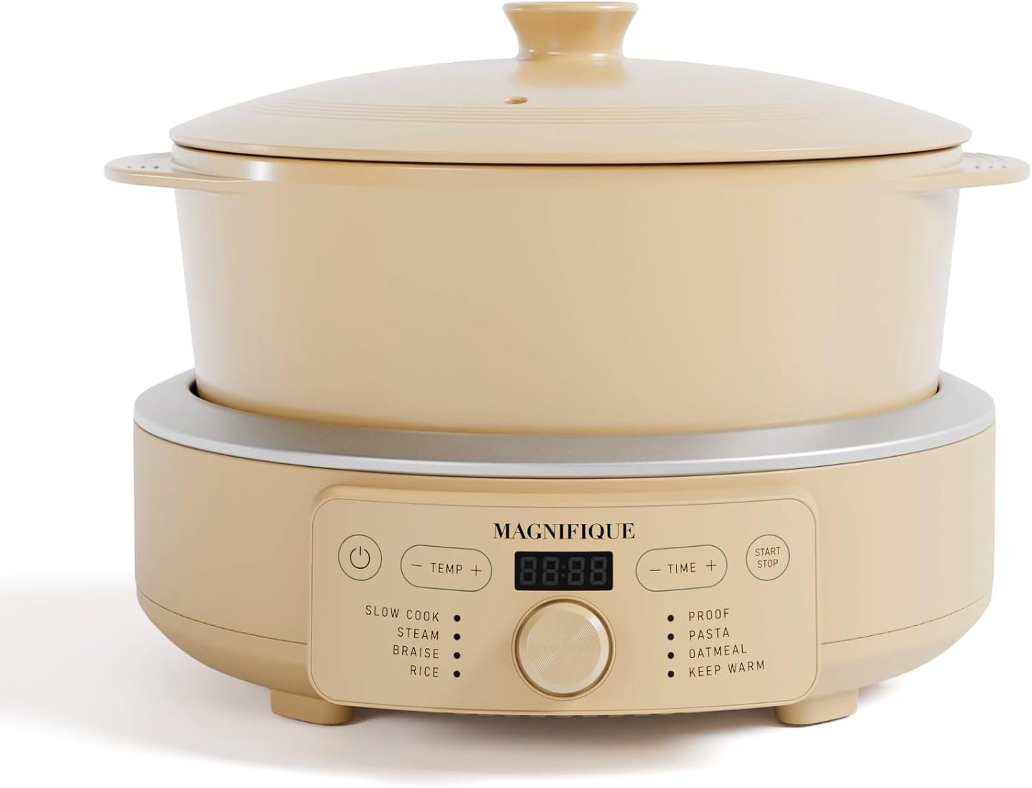 Olla Claypot 5qt con cazuela 8en1 programable horno holandés