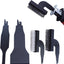 Set 4 cepillos sierra recíproca acero al carbono multifuncional