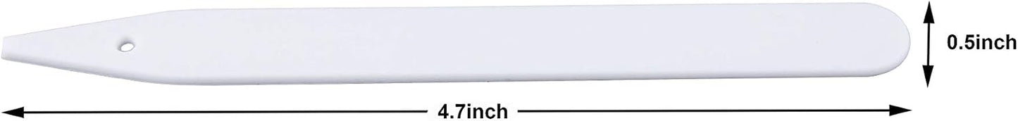 200 Etiquetas Plantas 4.7pulg Blanco