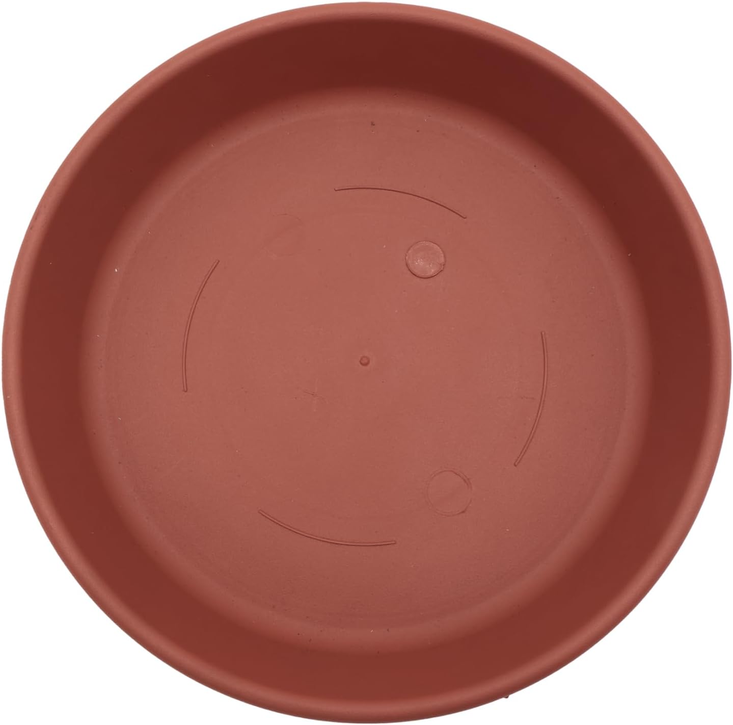 Platillos plástico para macetas 8pulg drenaje redondas elegantes