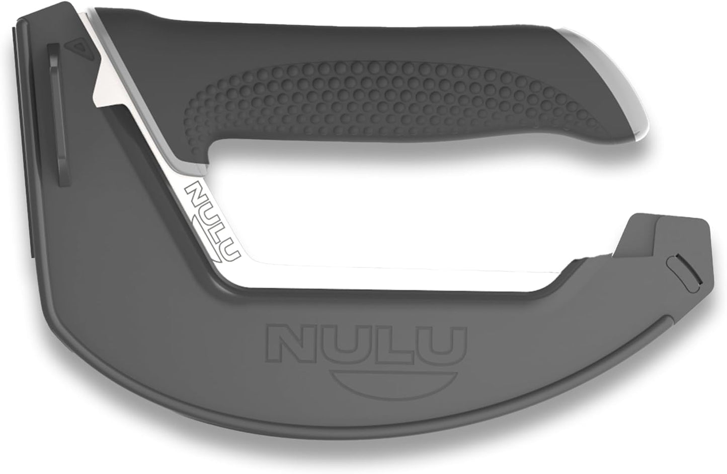 Paquete cuchillo ergonómico NULU tabla de cortar de bambú y muelle