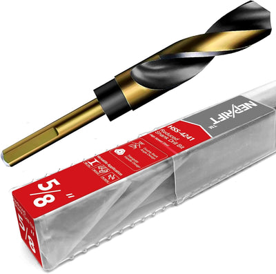 Broca HSS 5/8pulg acero alta velocidad revestimiento negro