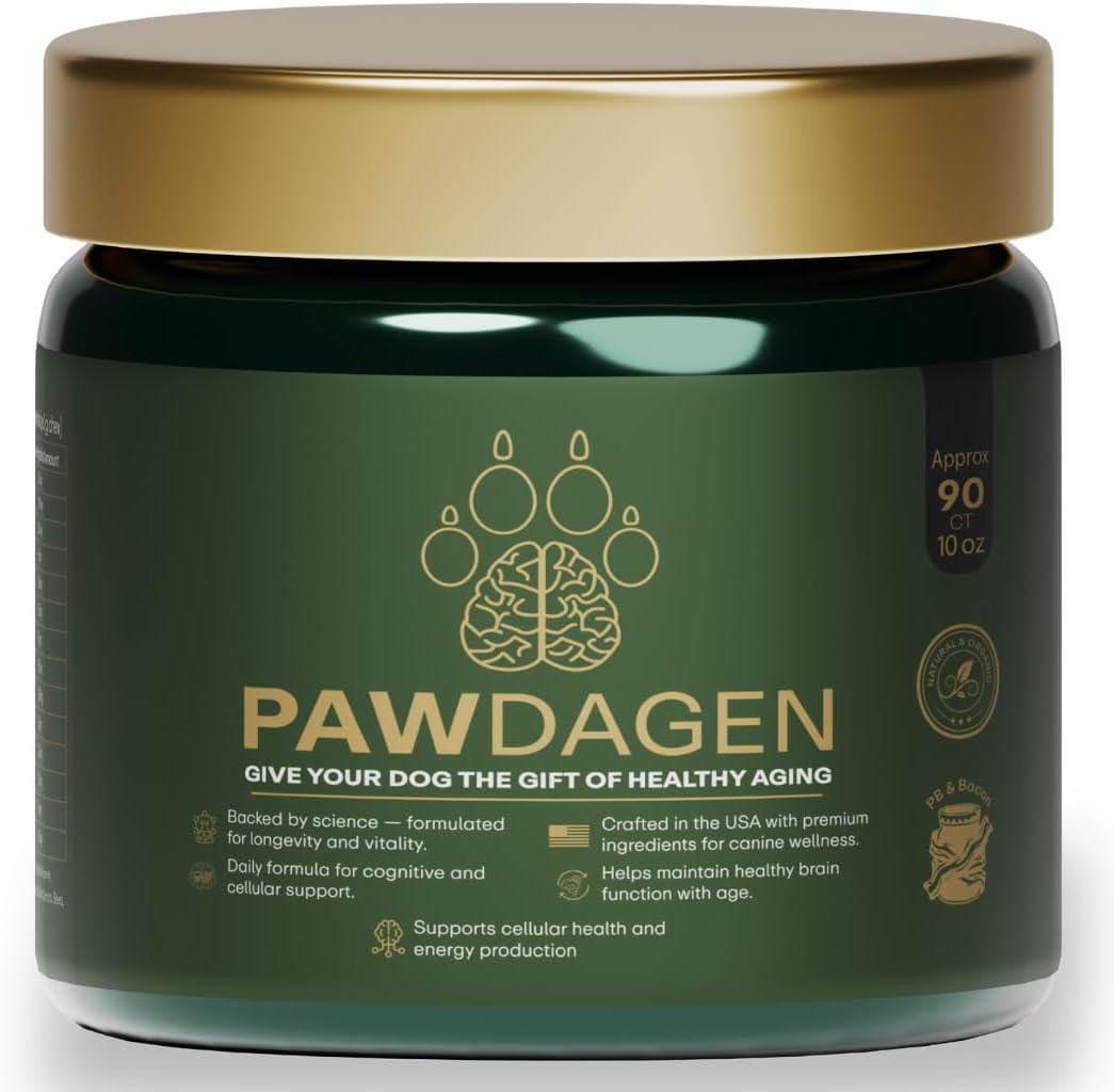 Suplemento longevidad perros NMN CoQ10 14 ingredientes