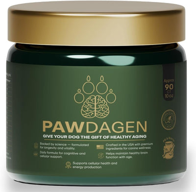 Suplemento longevidad perros NMN CoQ10 14 ingredientes
