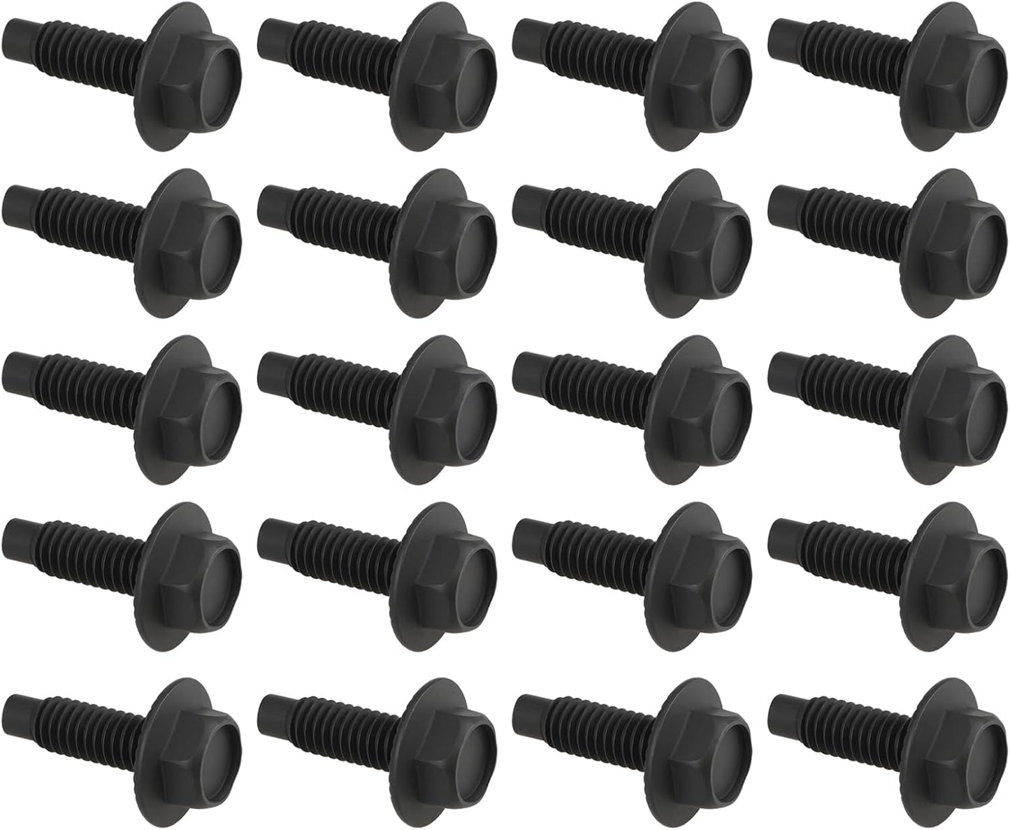 25 Pzas Tornillos Hexa Refuerzo Parachoques Chevy