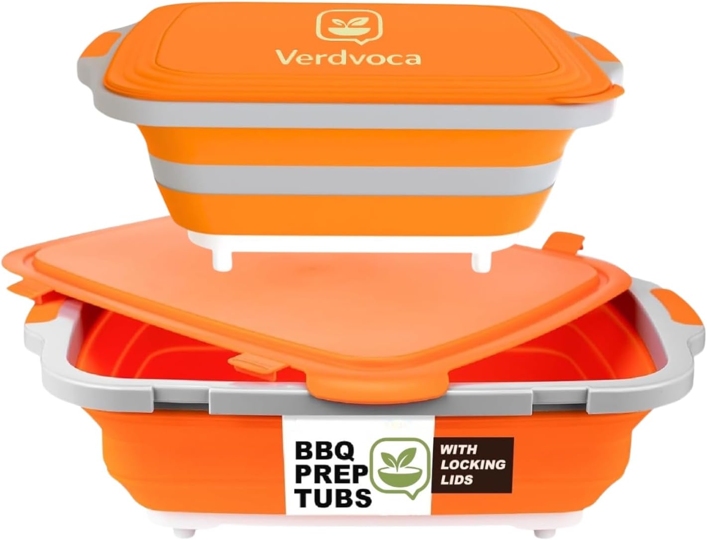 Set utensilios cocina barbacoa 30L y 16L plegable