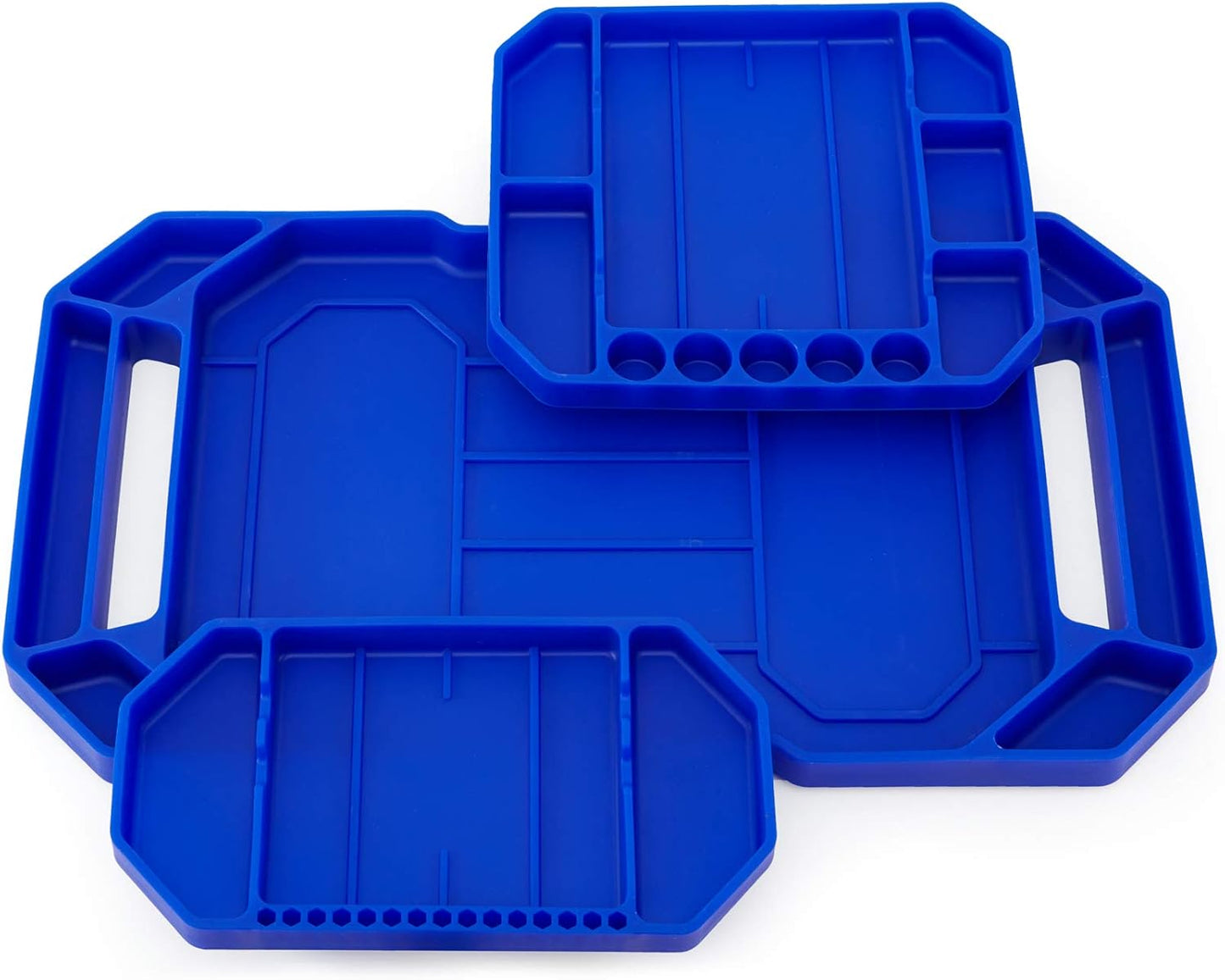 3 bandejas silicona antideslizante para herramientas mecánicas