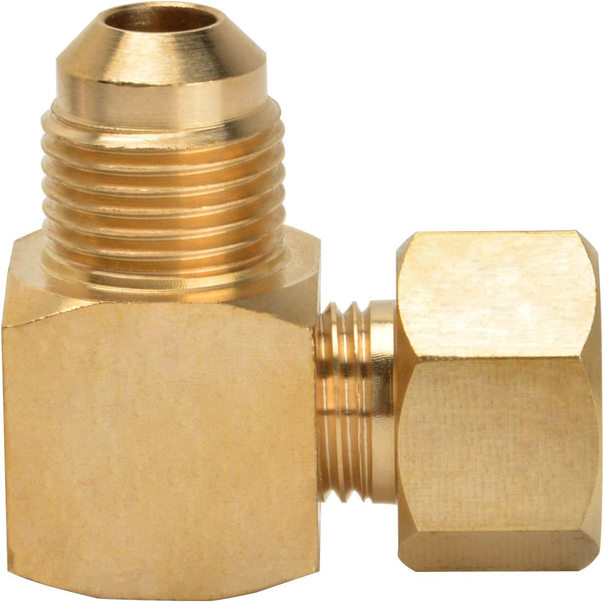 Repuesto conector 90° para calentador gas Olympian 3/8