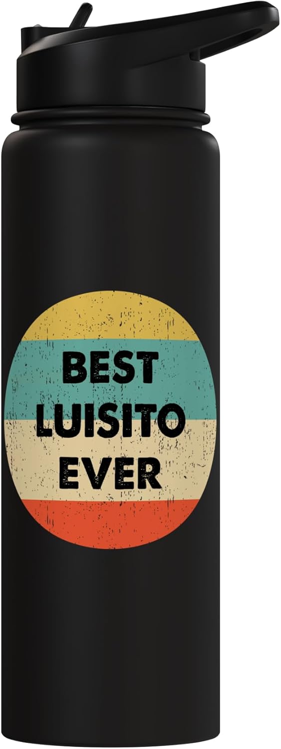 Botella de agua acero inoxidable Luisito Name