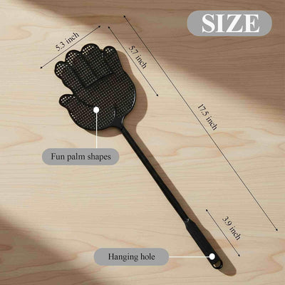 Matamoscas forma mano resistente para interiores