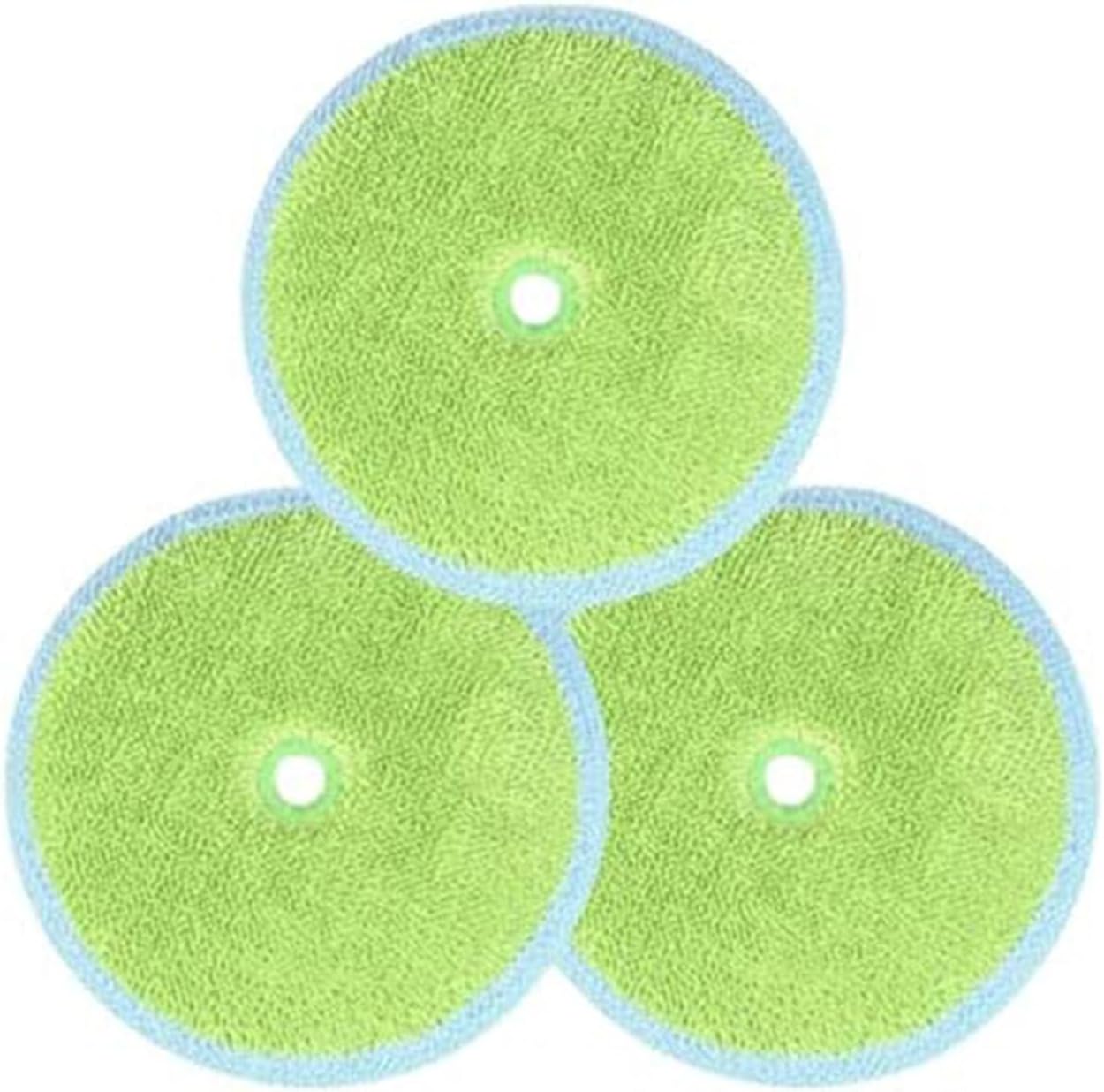 Accesorio 3 vueltas microfibra lavable robot 6 pzas