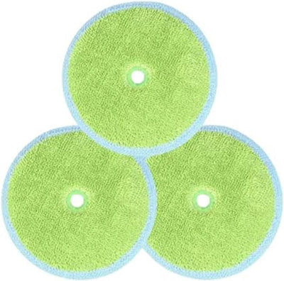 Accesorio 3 vueltas microfibra lavable robot 6 pzas