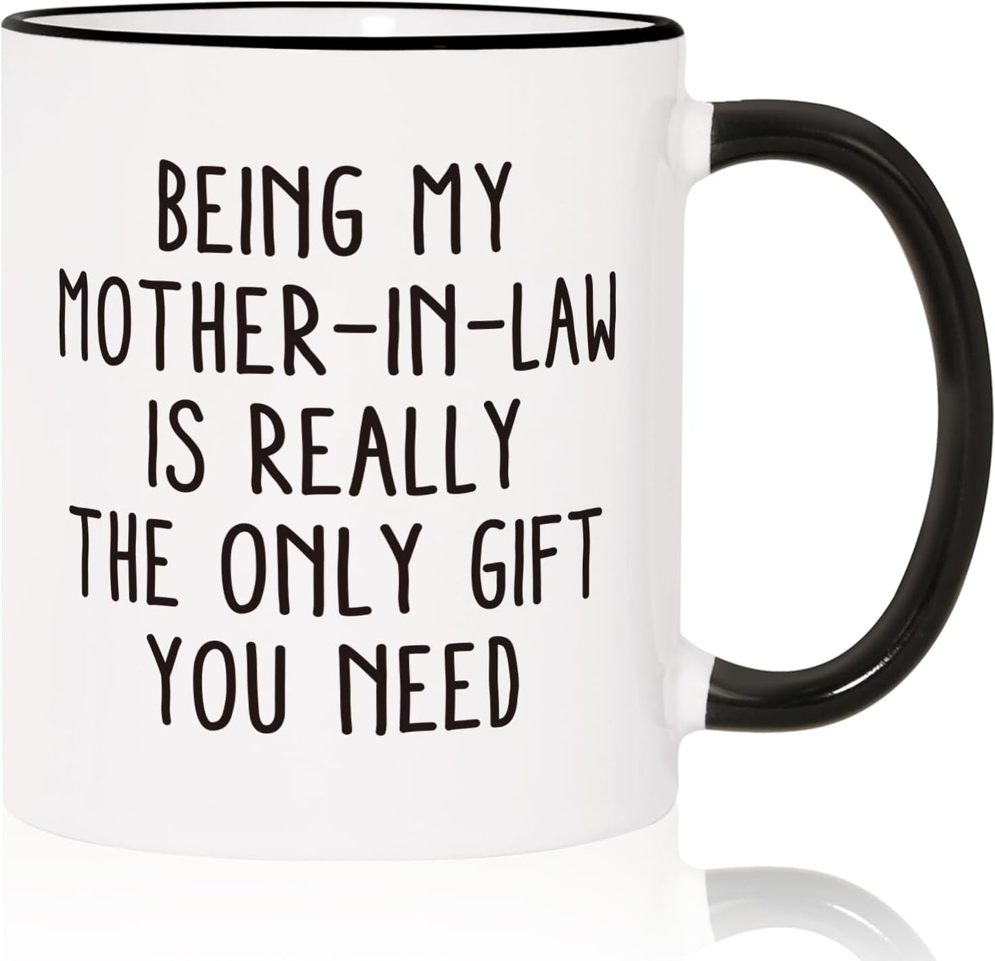 Taza de café para suegra regalo divertido de 11 oz Navidad cumpleaños día de la madre