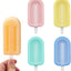 Moldes silicona paletas hielo set 4 reutilizable