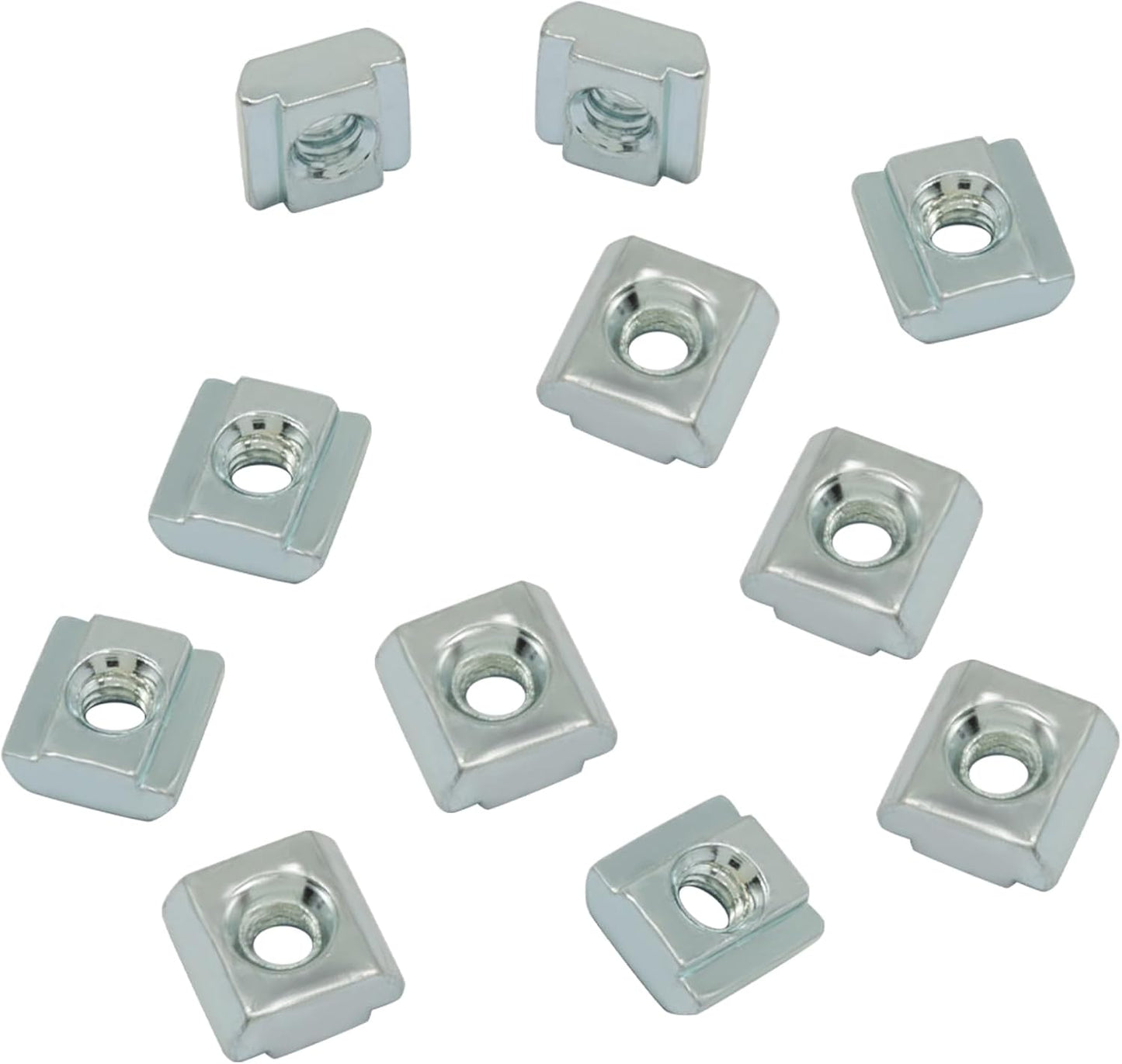 100 Tuercas en T M4 para Perfil Aluminio 20x20