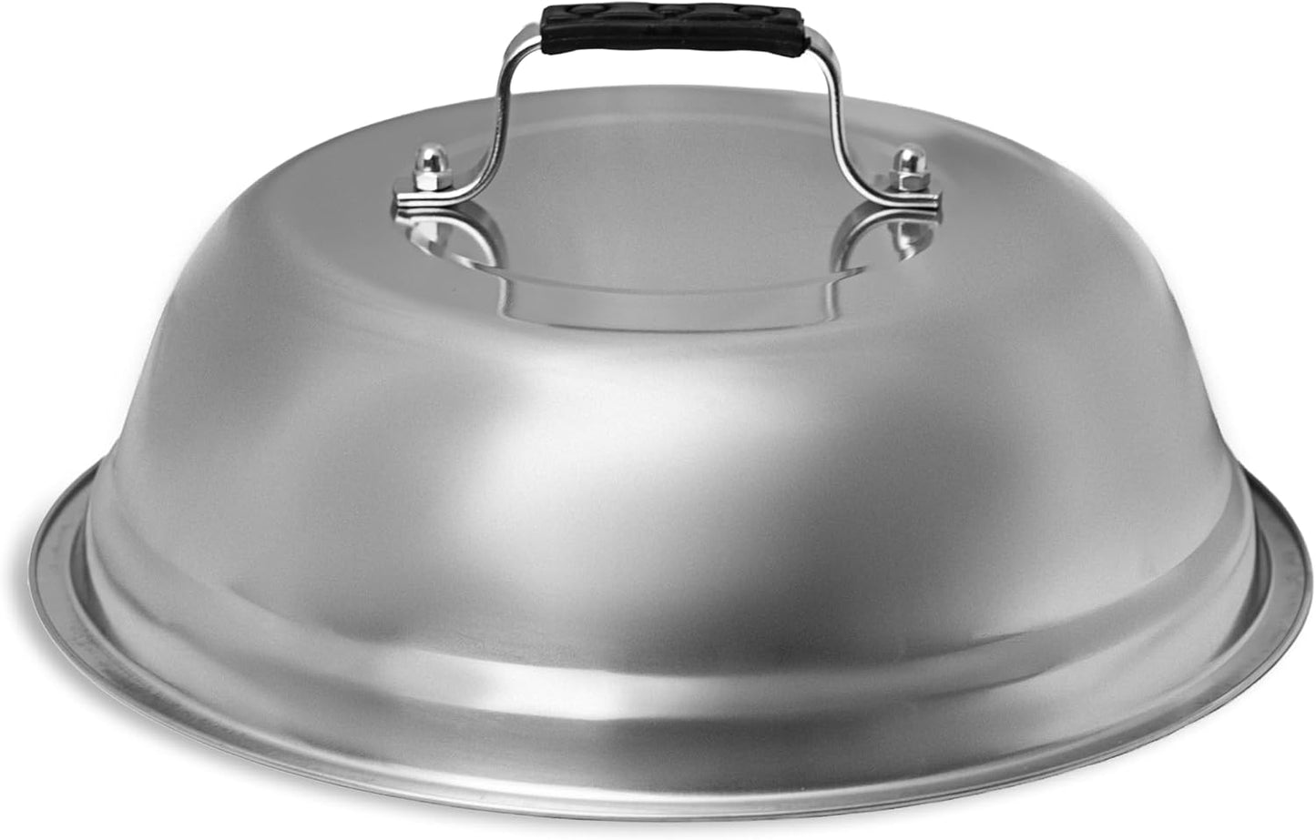 Cúpula queso acero inox 10.75x5pulg para parrilla