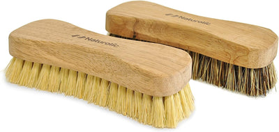 Set 2 Cepillos Madera Cerdas Tampico Palmyra