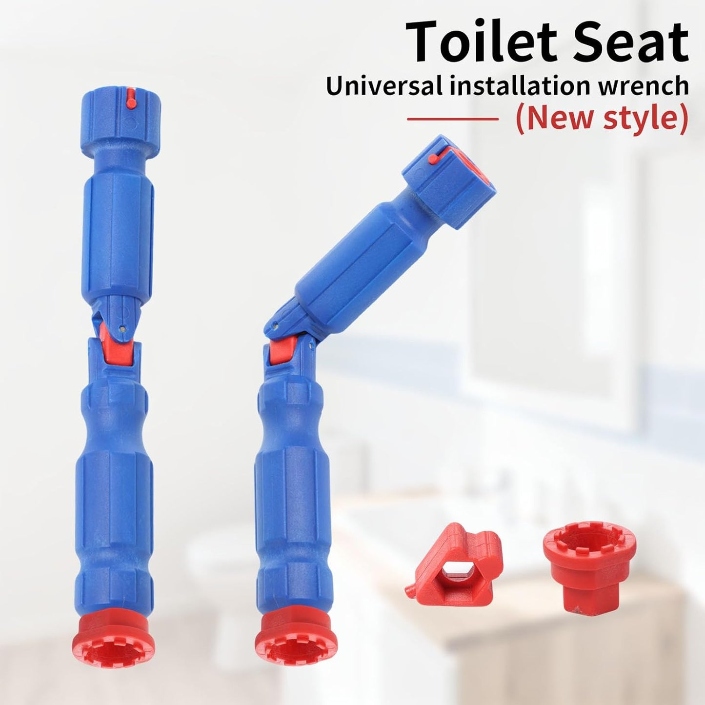 Herramienta montaje asiento inodoro plástico universal