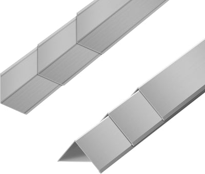 6 Protectores Esquina Metal 48pulg para Paredes