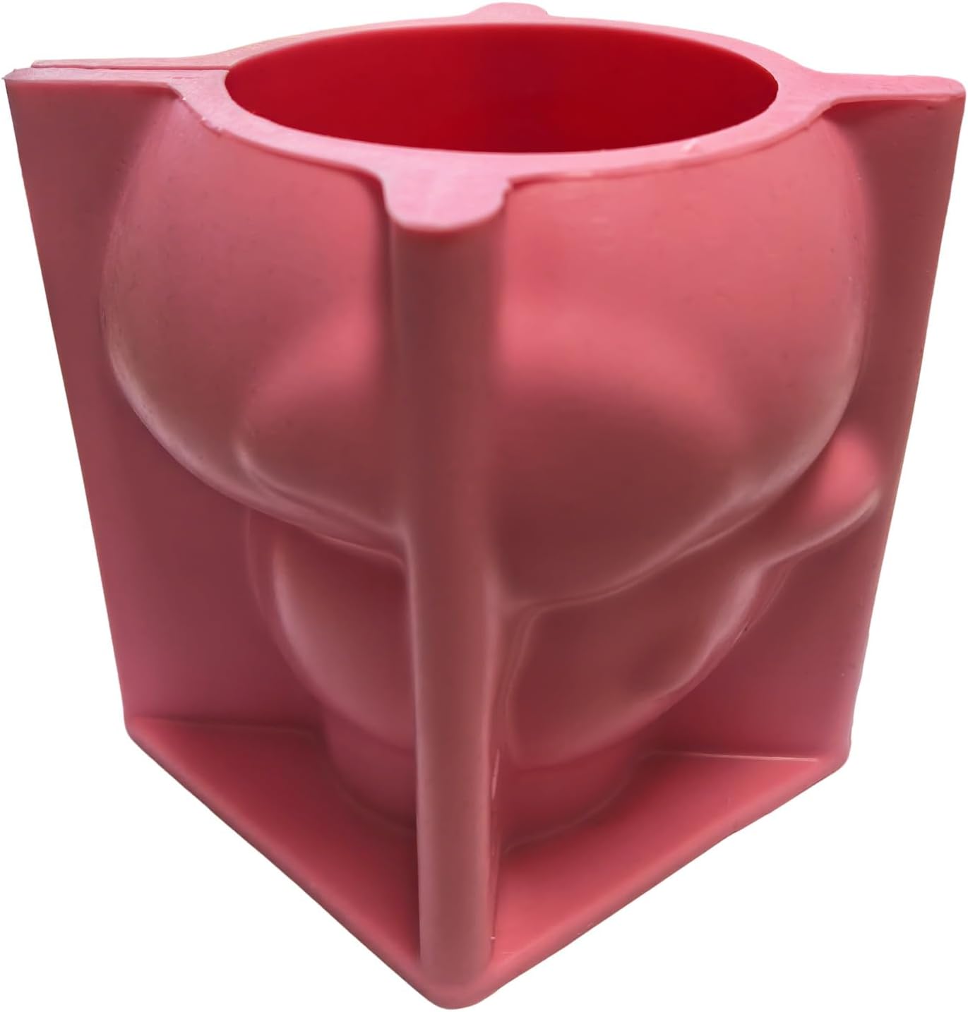 Molde de silicona para tarta de pato 3D rosa antiadherente