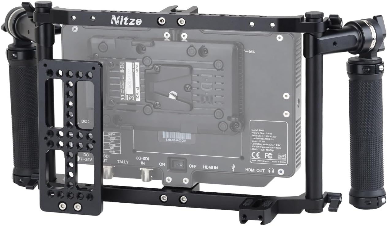 Jaula universal para monitor LCD 9pulg