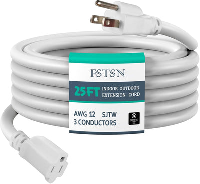 Cable extensión 25ft SJTW 15A 3clavijas interior