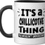 Taza cerámica Chillicothe Lovers Thing You Wouldn't Understand negra/blanca