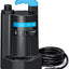 Bomba sumergible 1/3 HP termoplástica 2250 GPH sótano