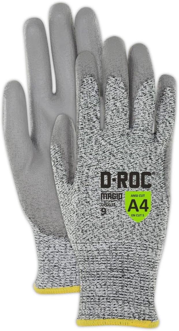 Guantes trabajo palma PU tamaño 10/XL