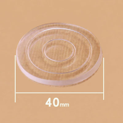 16 Pzas patas antiderrap silicón transparente para tabla cortar