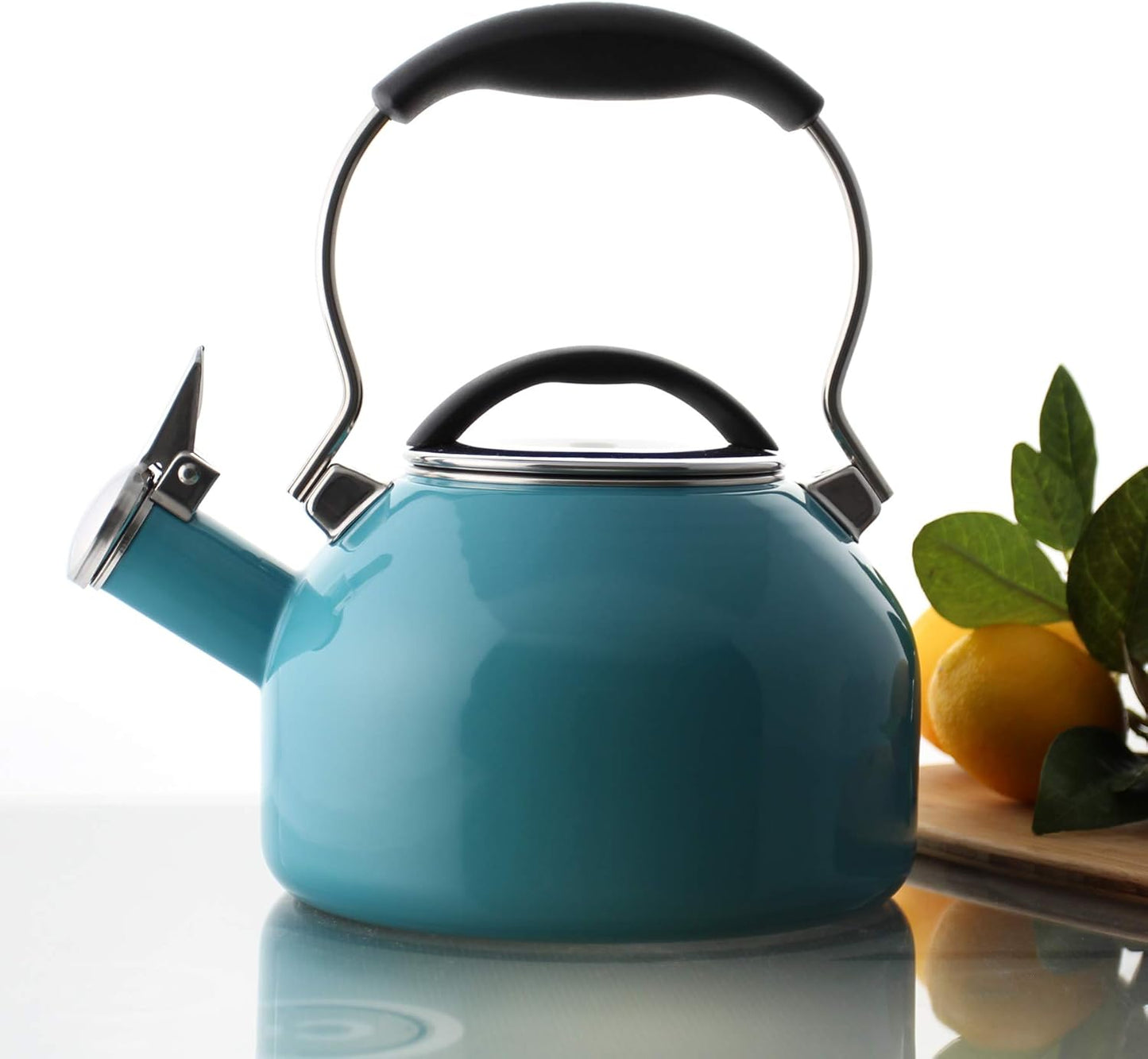 Hervidor 1.8qt Serie Landmark Esmalte Premium Silbido