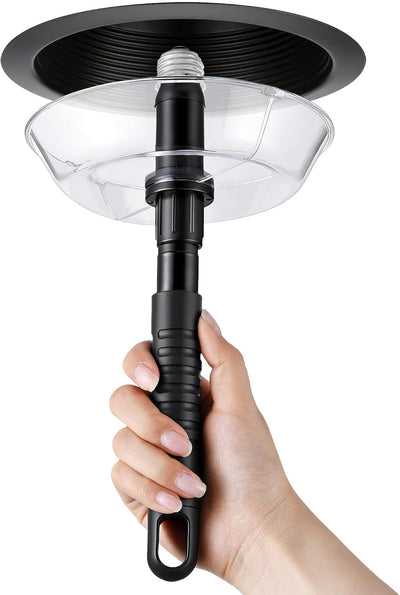Extractor bombilla rota con escudo seguridad comp