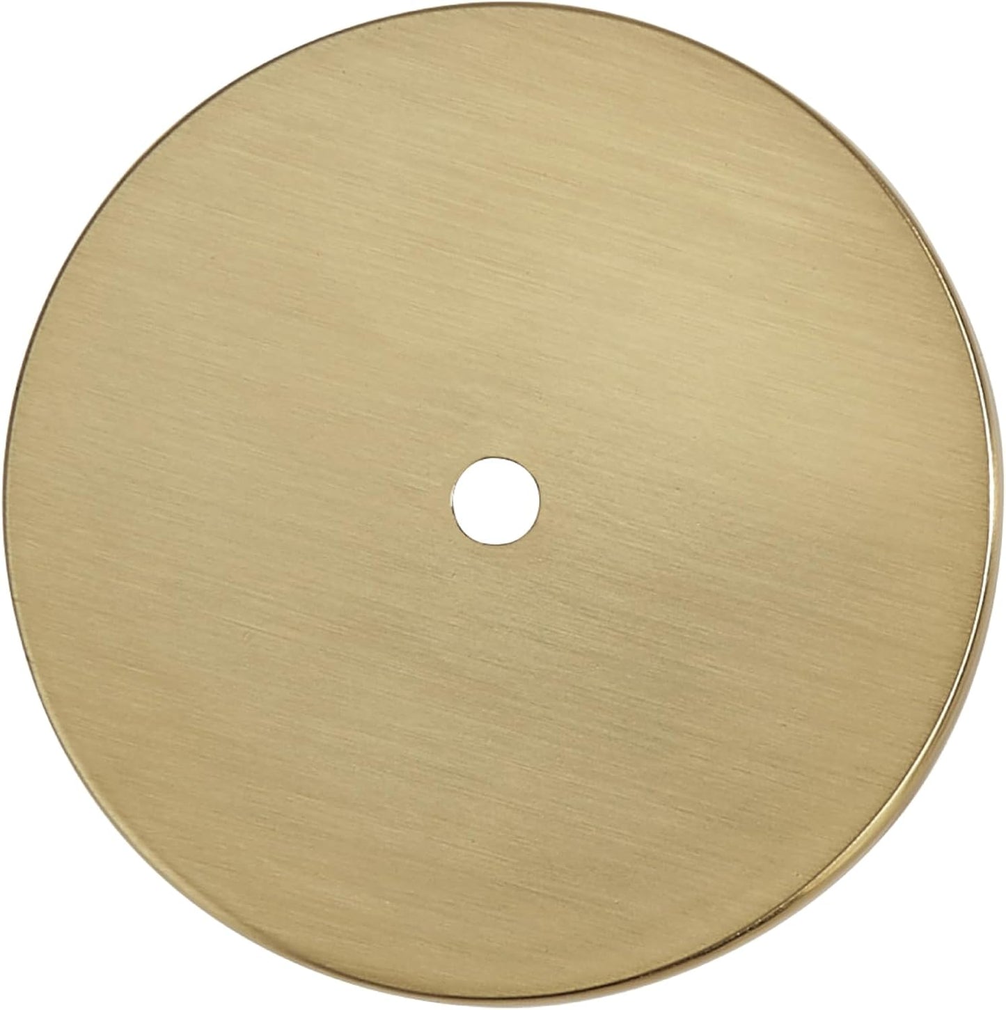 4 Pzas Placas traseras redondas 2-3/8pulg bronce champán