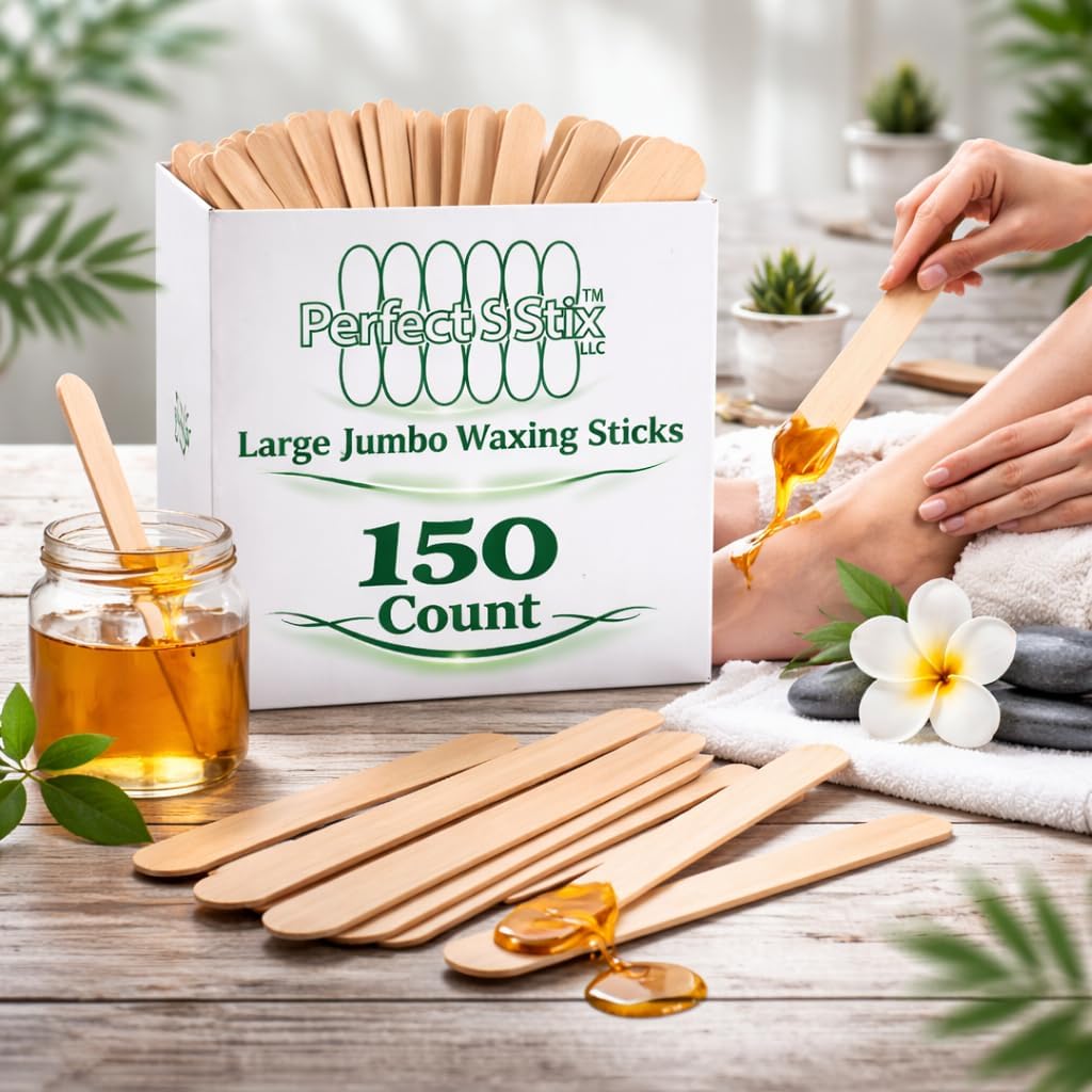 Varillas de cera jumbo para depilación cuerpo y cara 150 unidades