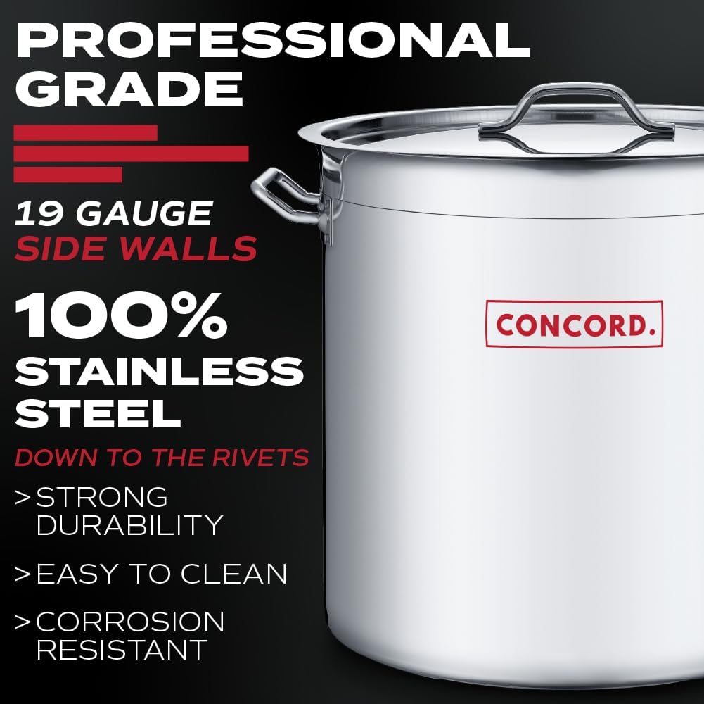 Utensilios cocina acero inox serie T 30qt