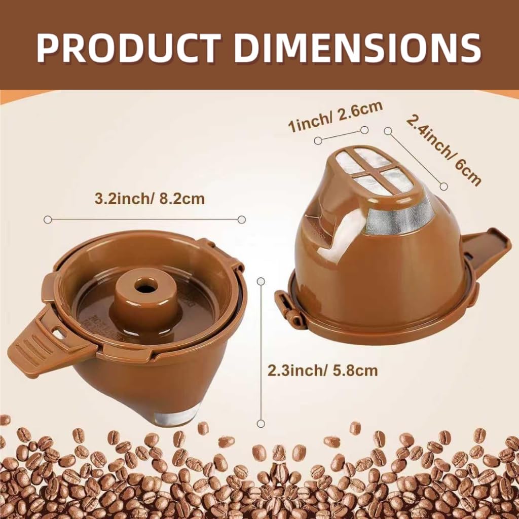 Paquete de 2 cestas reutilizables de café para cafetera Hamilton Beach FlexBrew
