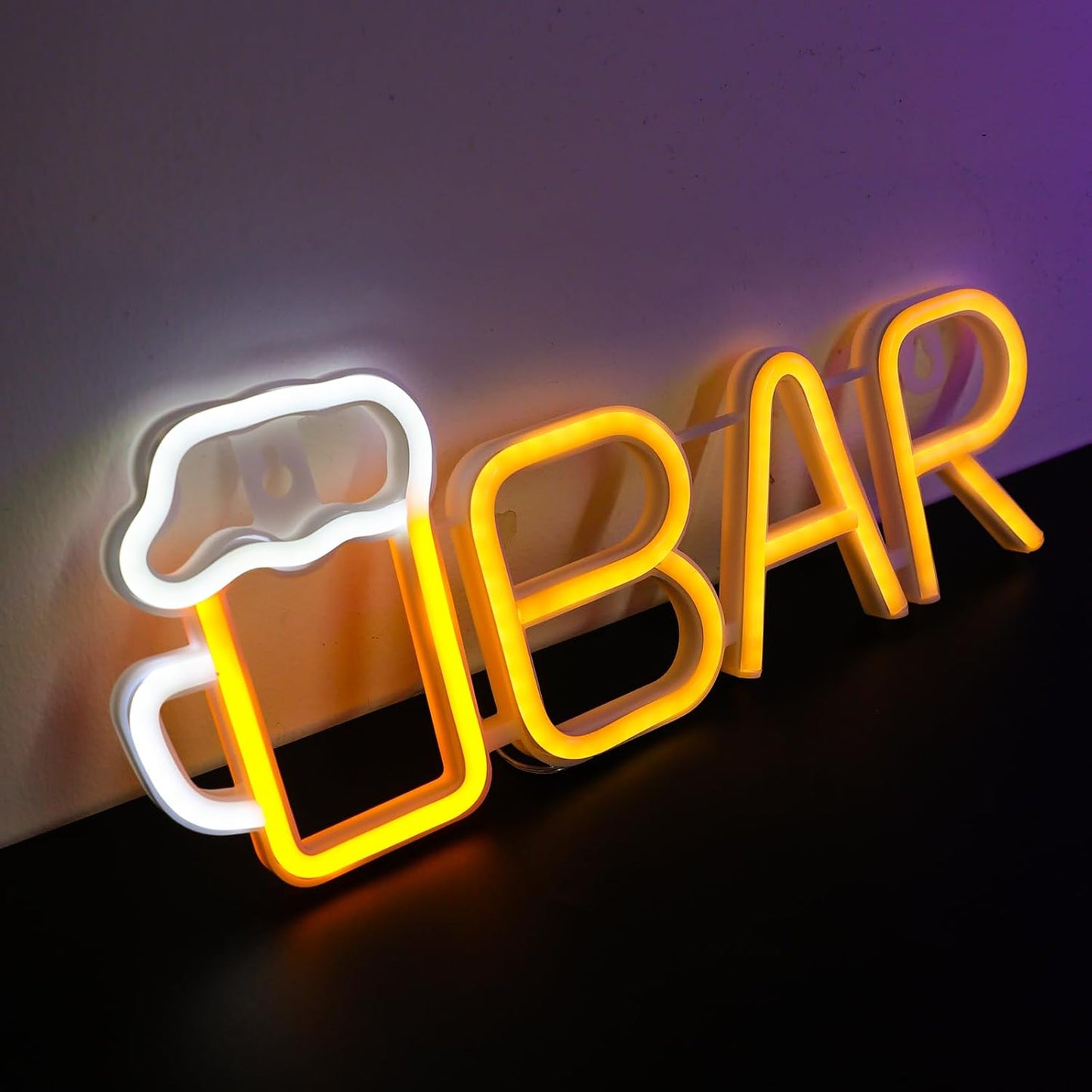 Letrero neón LED decoración pared para bar fiesta cumpleaños