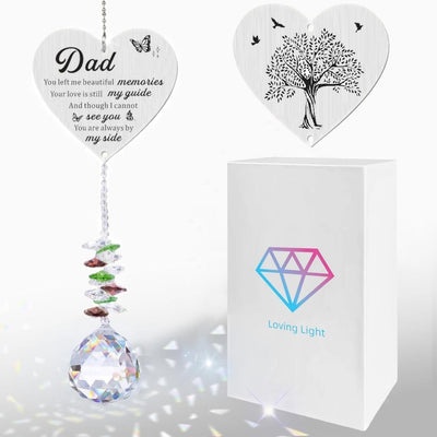 Atrapasoles conmemorativo cristal para decorar ventana