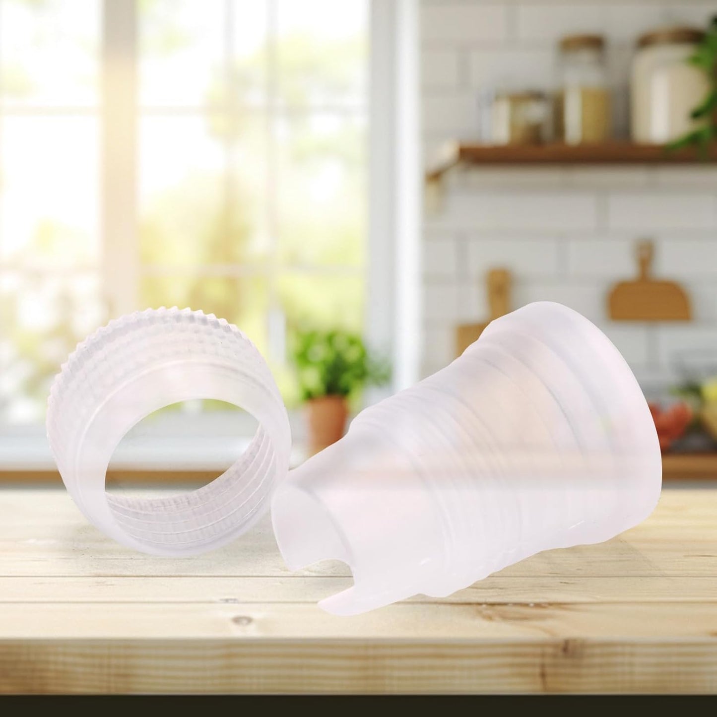 12 acopladores de bolsas de plástico para glaseado y decoración de pasteles