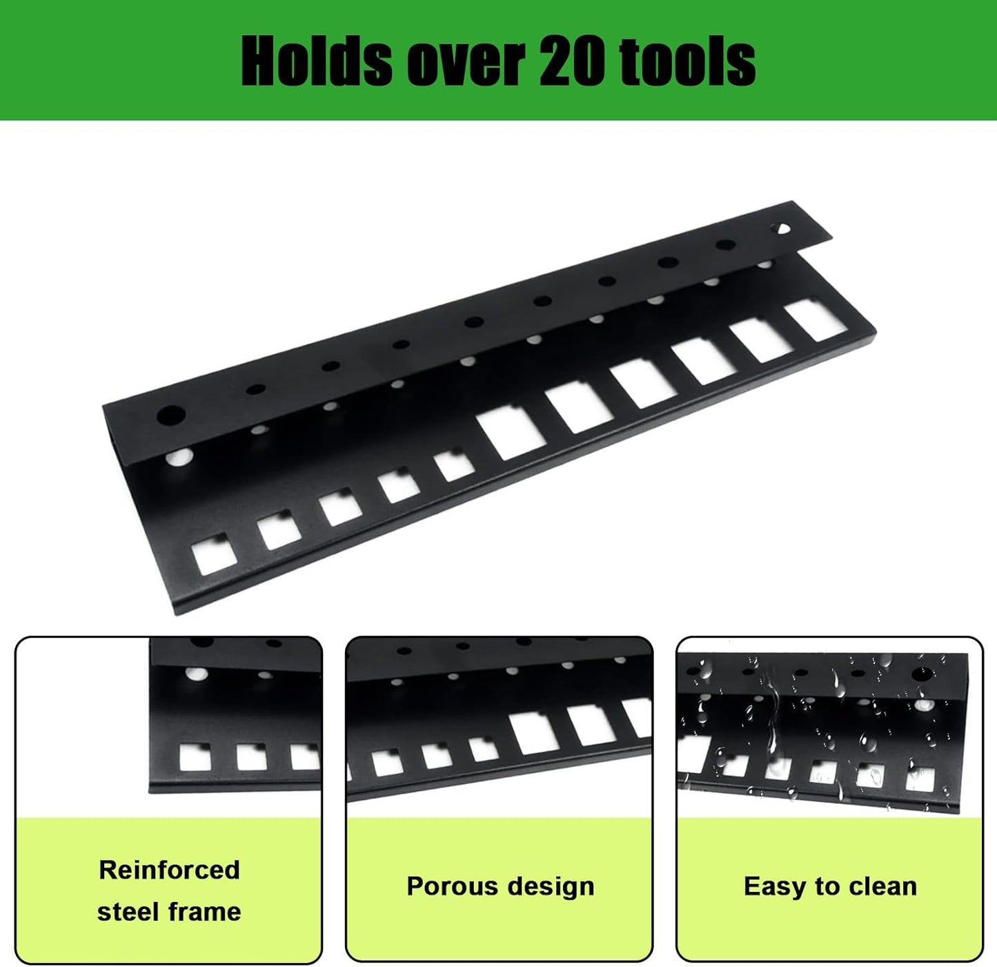 Estante organizador herramientas manual 15.3pulg multifuncion