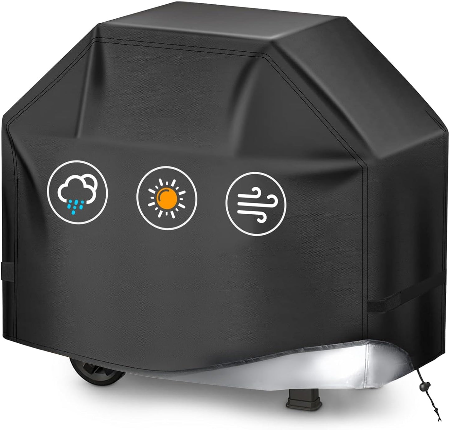 Funda parrilla al aire libre impermeable resistente intemperie