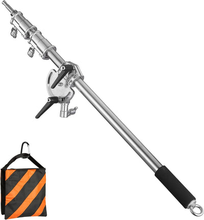 Brazo extensión soporte C luz ajustable 1.1-2.5m barra transversal