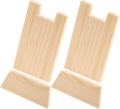 2 Tapones Pared Madera para Sofá Ajustables