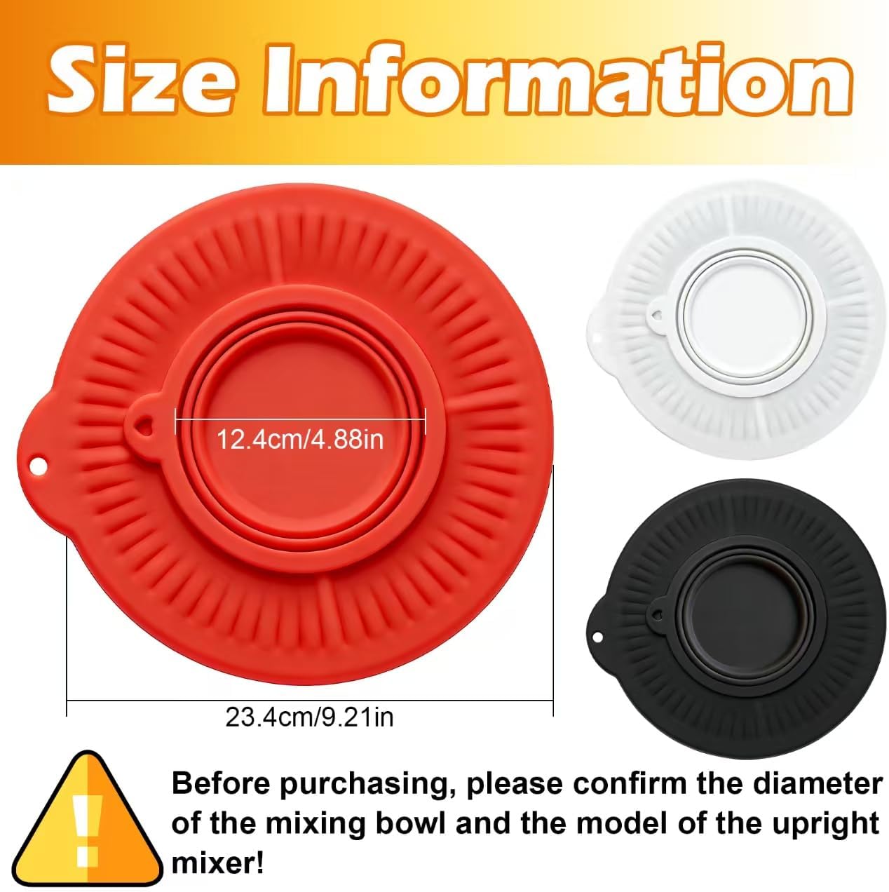Cubierta tazón plegable comp KitchenAid 4.5-5qt