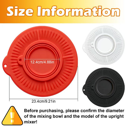 Cubierta tazón plegable comp KitchenAid 4.5-5qt