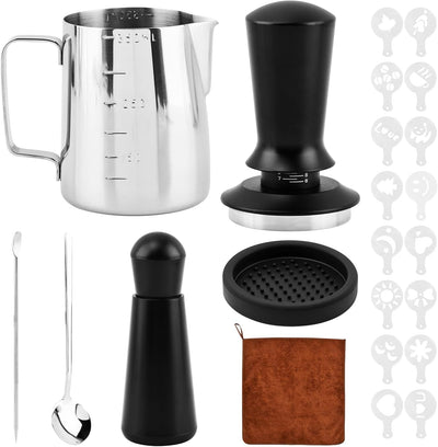 Set 22 Pzas Kit Barista Accesorios Espresso Manipulación