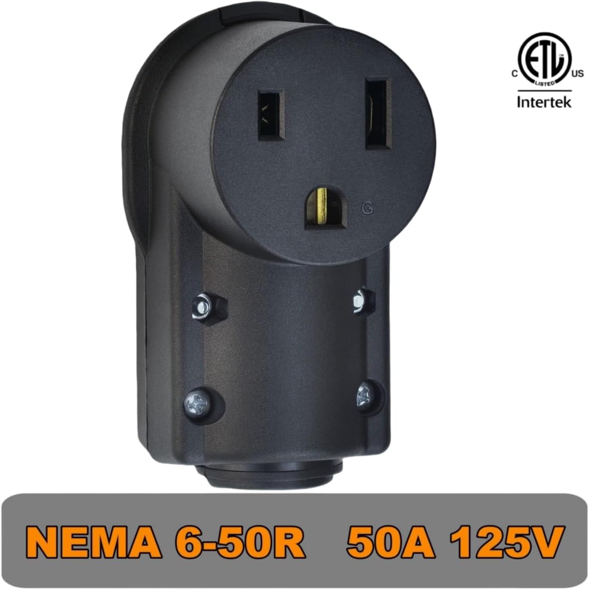 Receptáculo NEMA 6-50R 50A 250V enchufe hembra industrial