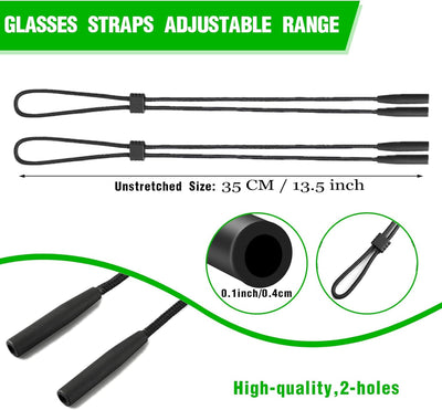 Cordón para gafas antideslizante para deporte 2 colores
