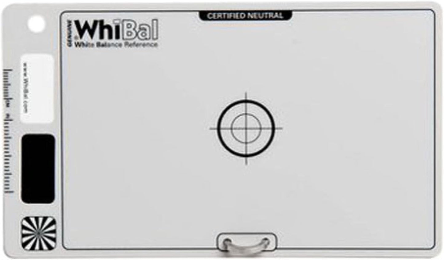 Tarjeta gris referencia G7 para balance blancos 3.5x6pulg